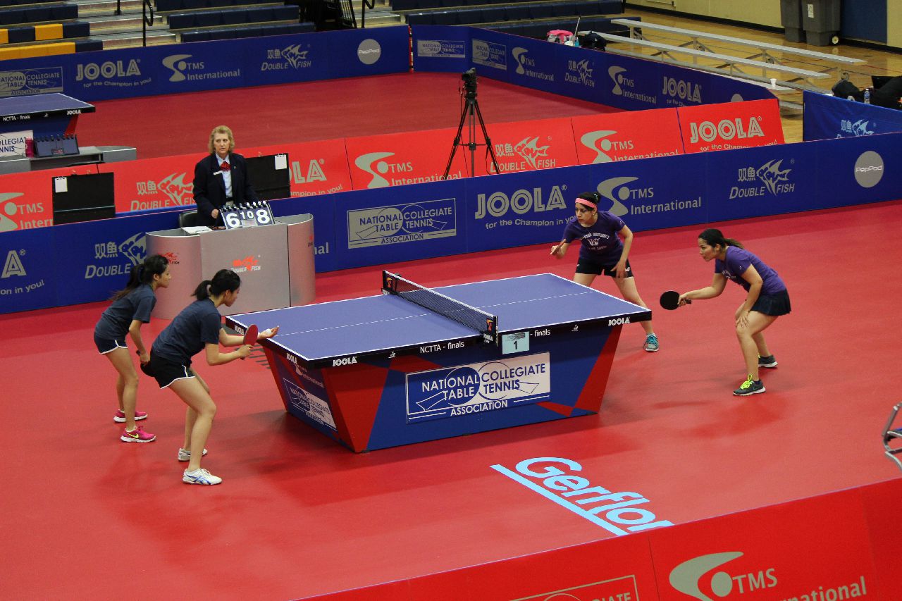 NCTTA women's doubles match