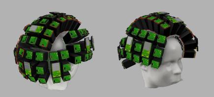Wearable high-density diffuse optical tomography (WHD-DOT)